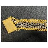 Assorted Bracelet and Bangle Jewelry Lot with Beaded, Floral, and Chain Designs