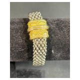 Collection of Silver Tone and Costume Bracelets Including 925 and Monet