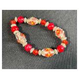 Set of Assorted Costume Bracelets Including Beaded and Metal Styles