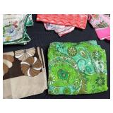 Collection of Vintage and Modern Scarves Assorted Colors and Patterns
