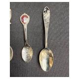 Vintage State Souvenir Spoons and Forks Collection - Delaware, Minnesota, Massachusetts, Disney