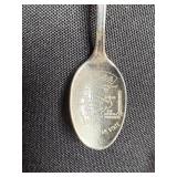 Collection of 6 Vintage Souvenir Collector Spoons