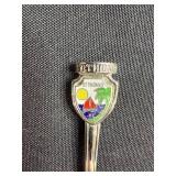 Collection of 8 Vintage and Souvenir Spoons and Forks Assorted Designs