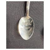 Collection of 8 Vintage and Souvenir Spoons and Forks Assorted Designs