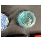 Collection of Decorative Trinket Boxes and Dishes Various Styles