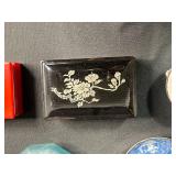 Collection of Decorative Trinket Boxes and Dishes Various Styles