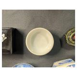 Collection of Decorative Trinket Boxes and Dishes Various Styles