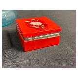 Collection of Decorative Trinket Boxes and Dishes Various Styles