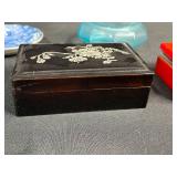 Collection of Decorative Trinket Boxes and Dishes Various Styles