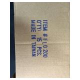 Set of Gold Square Photo Frames 4x4 Inch