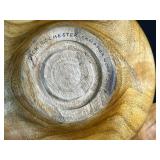 Signed Set of 3 Hand-Turned Wooden Bowls by H.W. Himes and Dick Rochester