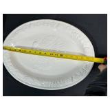 Set of Turkey-Themed Serving Platters Assorted Designs