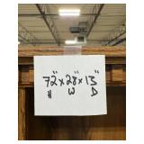 Tall Wooden Bookshelf with Adjustable Shelves 72x28x13 Inches