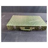 Chinese Mahjong Tile Set with Case and Instruction Books
