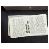 Vintage Marbled Gray Domino Set with Case and Instructions