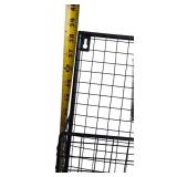 Design Styles| 3-Tier Distressed Black Metal Vintage Wall File Organizer