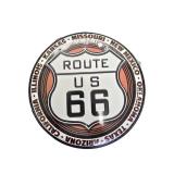 Open Road | Metal "Route 66" Button Sign