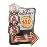 Open Road | "Last Chance Gas" Service Sign