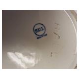 Antique  Hall  Medium White Ironstone China  Pottery