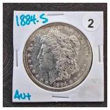 1884-S Morgan Silver Dollar Better Date