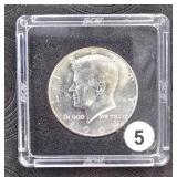 1964-D BU 90% Silver Kennedy Half Dollar