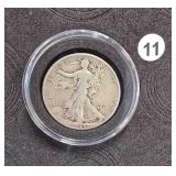 1945 Silver Half Dollar