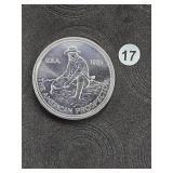 1985 Engelhard BU 1 oz. Silver Prospector