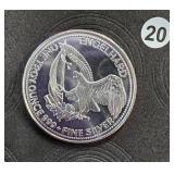 1984 Engelhard BU 1 oz. Silver Prospector