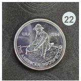 1984 Engelhard BU 1 oz. Silver Prospector