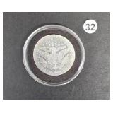 1907-0 Barber Half Dollar