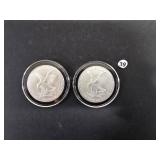 2 - 2024 American Eagle 1 oz. Silver Dollars Uncirculated