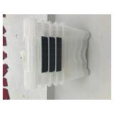 Stackable Clear Storage Containers with Latches