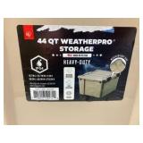 44 Quart WeatherPro Storage Container (set of 5)