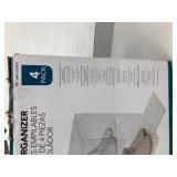 Stackable Shoe Box & Organizer - 4 Pack