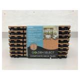 Golden Select Composite Deck Tiles