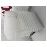 Stackable Plastic Storage Bins