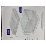 2 Pack Collapsible Storage Bin and Organizer