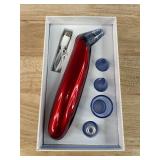 Blackhead Acne Face Cleanser Suction Vacuum Pressure, Red - Brand New