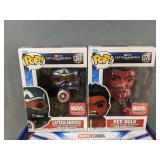 Funko Pop Marvel Collector Corps Captain America: Brave New World Box, 5 Piece Set - Brand New *A