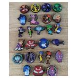 25 Brand New Disney Inside Out Character Croc Charms