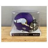 Percy Harvin and Stefon Diggs Autographed Minnesota Vikings NFL Football Mini Helmet *I