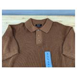 DKNY Sweater Pullover Brown, Large $89.50 Retail - Brand New