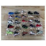 25 Brand New Nike, Air Jordan, Air Max, Kobe Sneaker Shoe Keychains