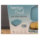 Bentgo Fresh Leak-Proof Lunch Box, Blue - Brand New