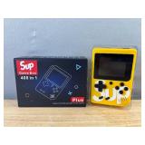Sup Game Box Handheld Console with 400 Video Games - Games like Mario, TMNT, Contra, Double Dragon, Mortal Kombat, Galaga - Brand New