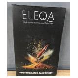 12 ELEQA Magnetic Stainless Steel Spice Jars - Brand New