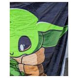 Star Wars Mandalorian Baby Yoda 80" x 60" Blanket - Brand New