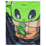 Star Wars Mandalorian Baby Yoda 80" x 60" Blanket - Brand New