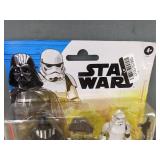 Disney Star Wars Darth Vader & Stormtrooper Figures - Brand New *A