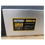 CHETERDOLI 36V 10400mAh Lithium Battery - New *A